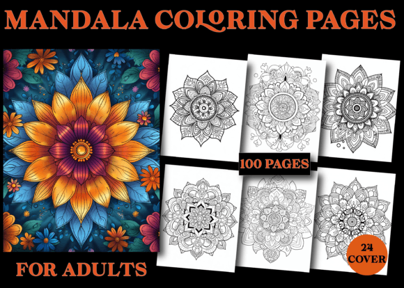 Adults Mandala Flower Coloring Pages: Calm, Creativity, and Christmas Magic in One Download