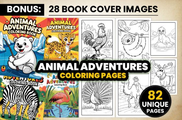 Animal Adventure Coloring Pages for Kids: A Practical Resource for Educators, Creators, and Families