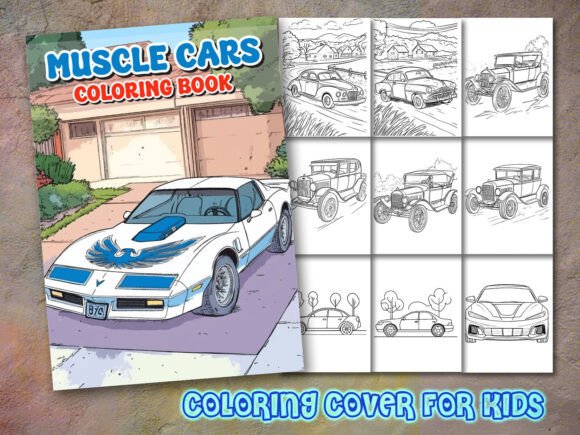 Car Coloring Pages and Book Cover: A Strategic Interior Asset for KDP Creators