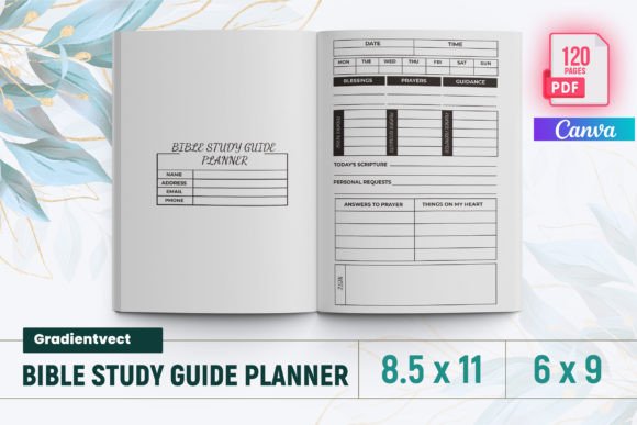 KDP Bible Study Guide for KDP Canva
